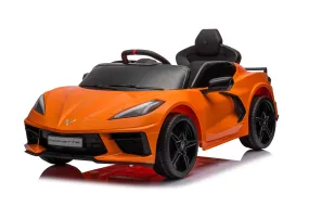 Licensed 12v Corvette Stingray C8 Kids Electric Ride On Car