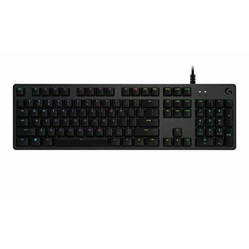 Logitech G513 RGB Backlit Mechanical Wired Gaming Keyboard GX Blue Click, Carbon