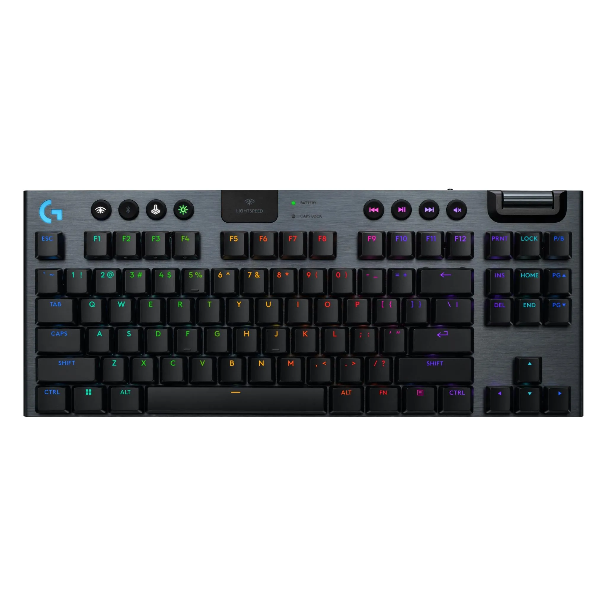 Logitech G915 X LIGHTSPEED TKL Low-Profile Wireless Gaming Keyboard (Black)