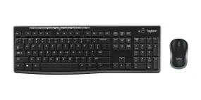 Logitech Keyboard And Mous-Set Mk270 - Black