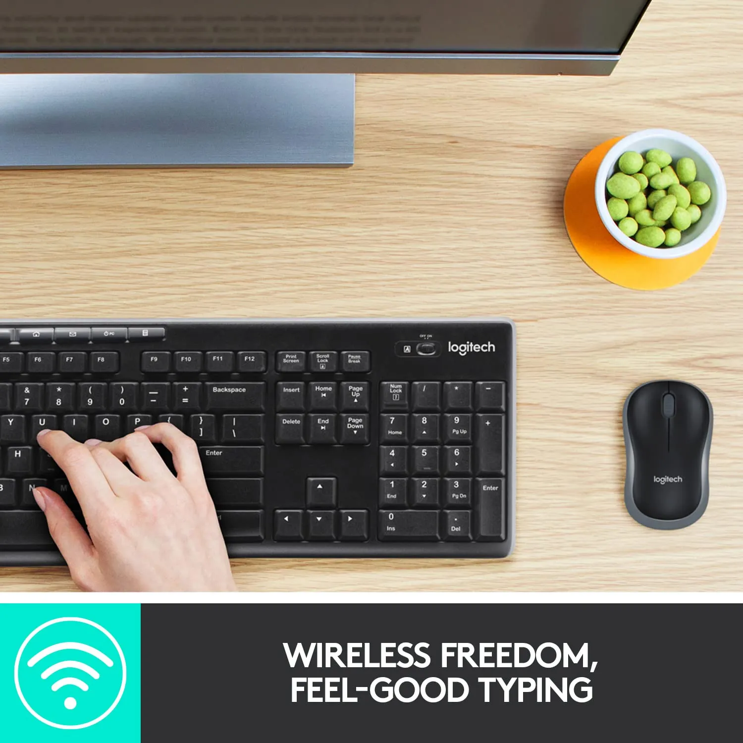 Logitech MK270 Wireless Keyboard & Mouse Combo