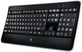 Logitech Wireless Illuminated K800 keyboard RF Wireless QWERTY English Black