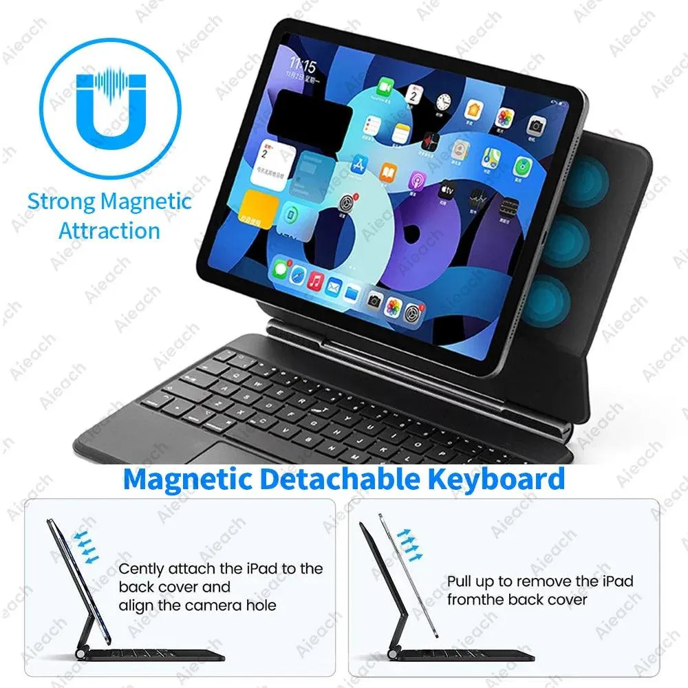 Magic Bluetooth Keyboard for iPad 11: Enhanced Productivity and Protection