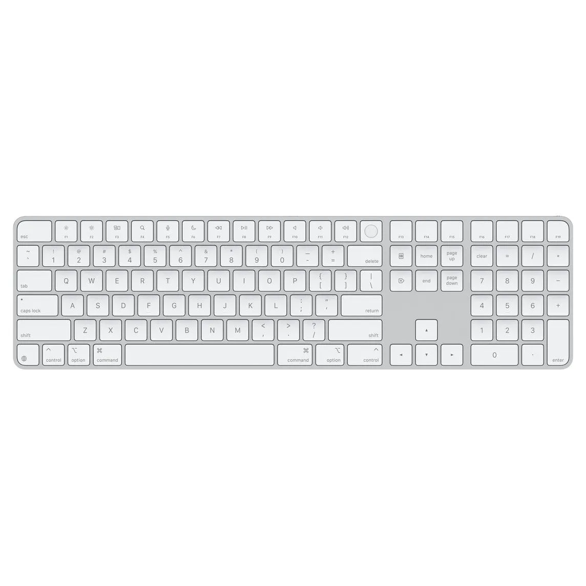 Magic Keyboard with Touch ID and Numeric Keypad - US English (Late 2024)