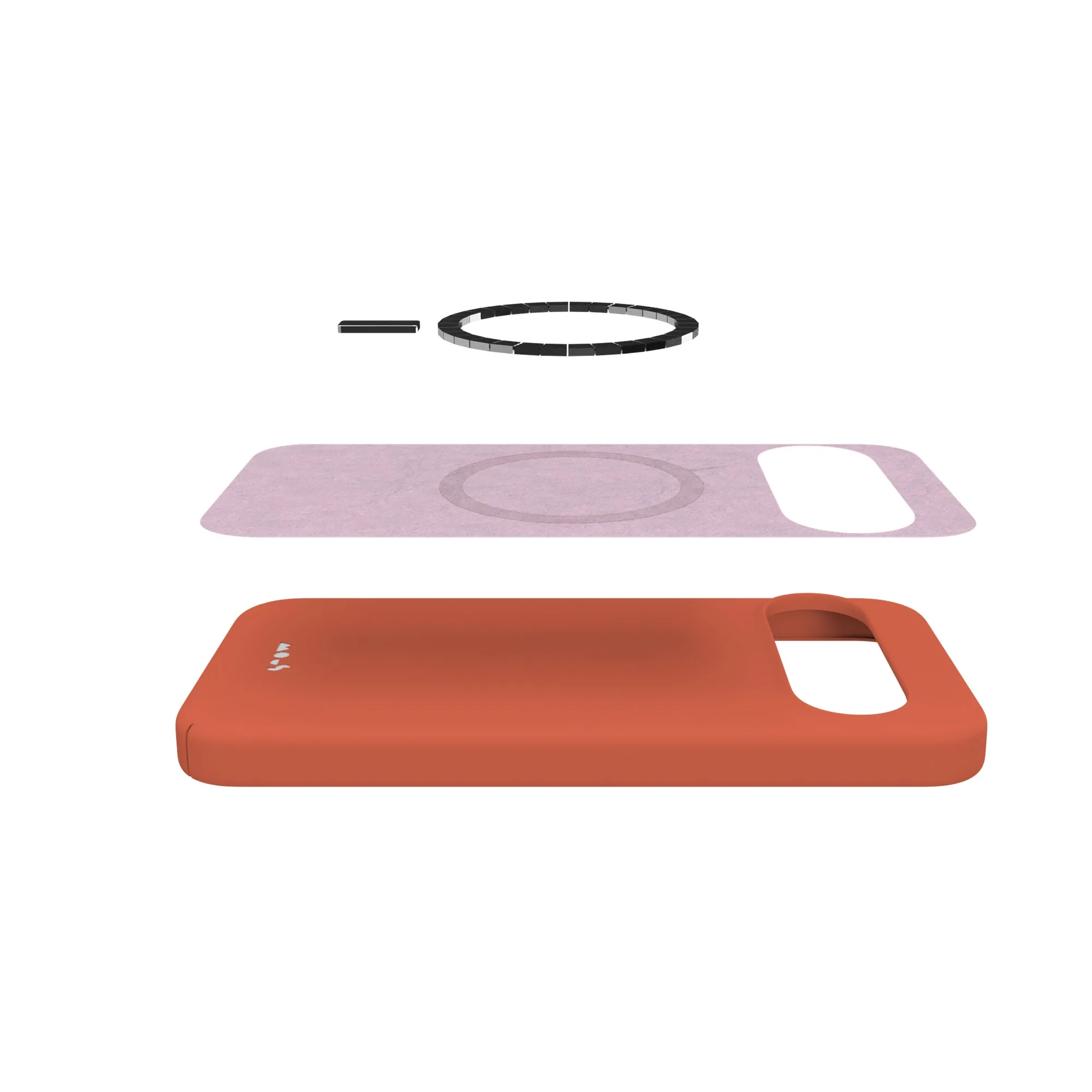 MagSafe® Compatible Hot Coral Phone Case - Super Thin