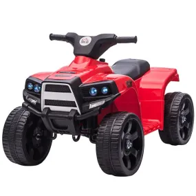 Maplin Plus 6V Kids Electric Ride On ATV Toy Quad Bike with Headlights for 18-36 Months