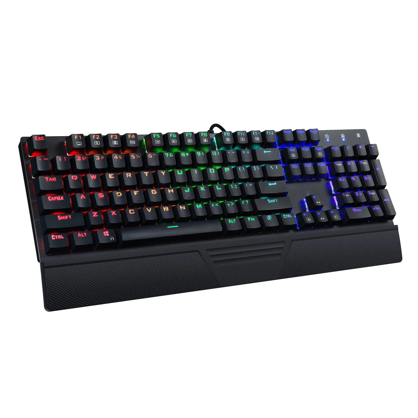 Mechanical Gaming Keyboard Blue Switches, Black (Only US)