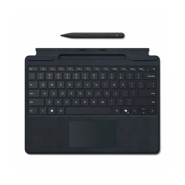 Microsoft Surface Pro Keyboard For Business - Keyboard - With Pen Storage - With Accelerometer, Touchpad - Backlit - Qwe