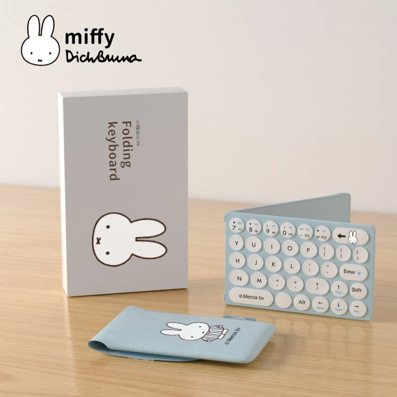 Miffy X MIPOW Mini Folding Keyboard For iPhone ipad