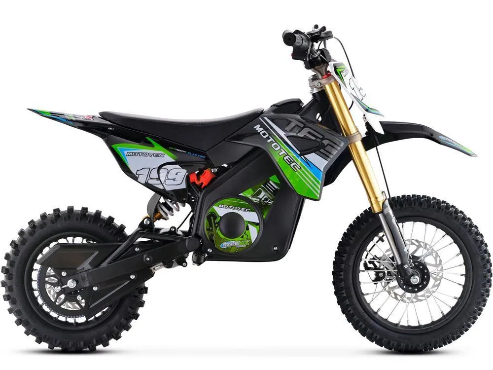 Mototec 1000w Lithium Electric Pro Dirt Bike 36V