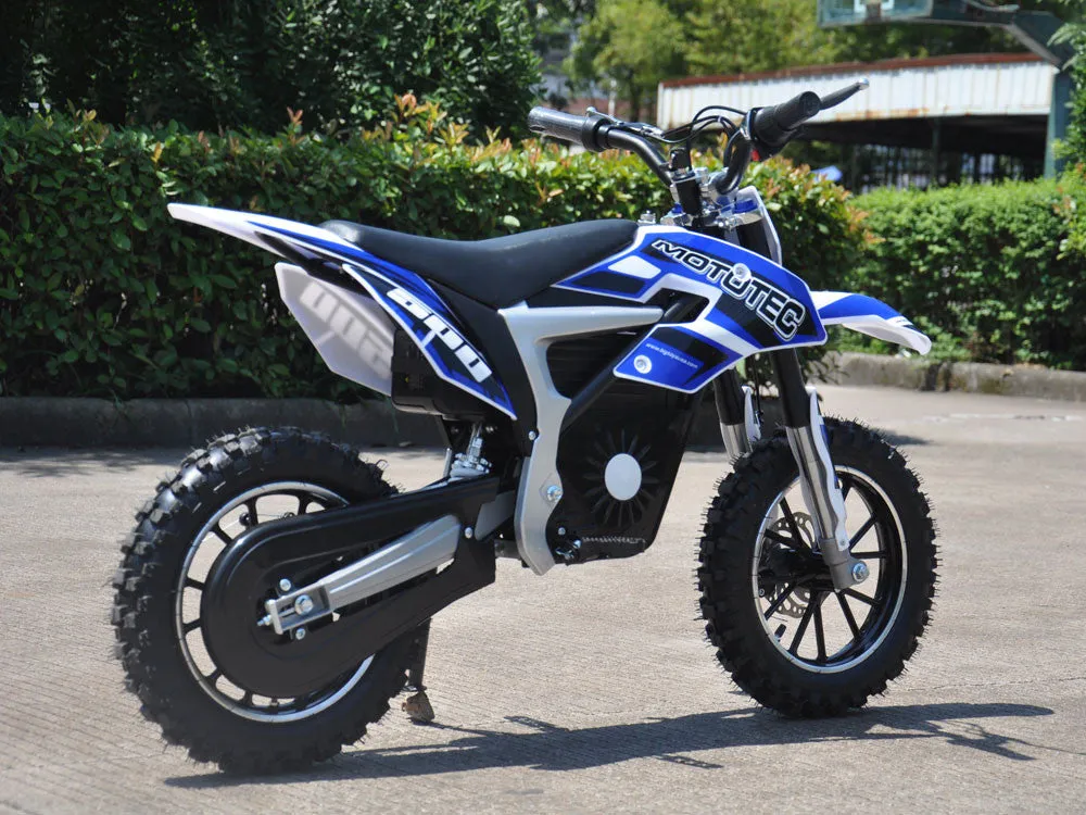 Mototec 500w Electric Dirt Bike | Motocross Lithium-Ion 36 Volts