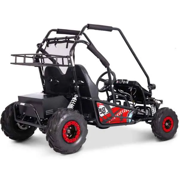 MotoTec Mud Monster XL 60v 2000w Electric Go Kart Full Suspension