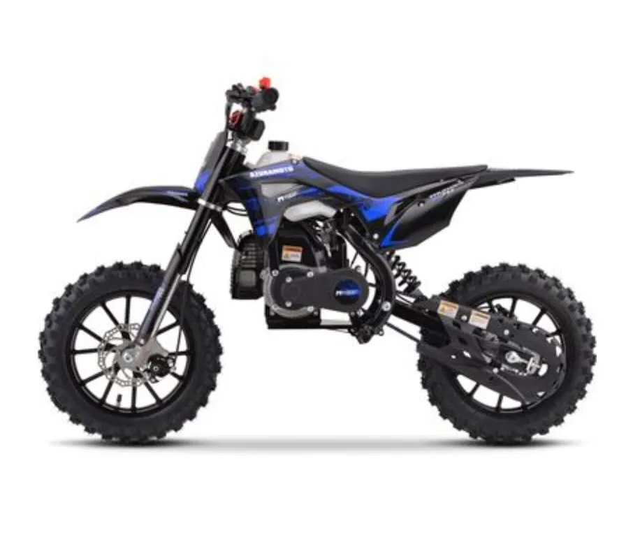 MotoTec Thunder 50cc 2-Stroke Kids Gas Dirt Bike