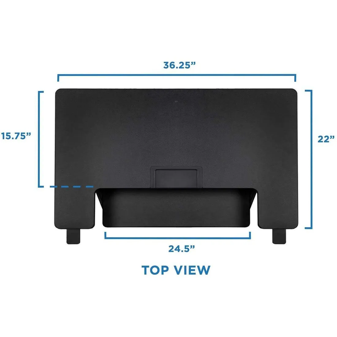 Mount-It! Standing Desk Converter Height-Adjustable StandUp Desk w/ Gas Spring, MI-7926