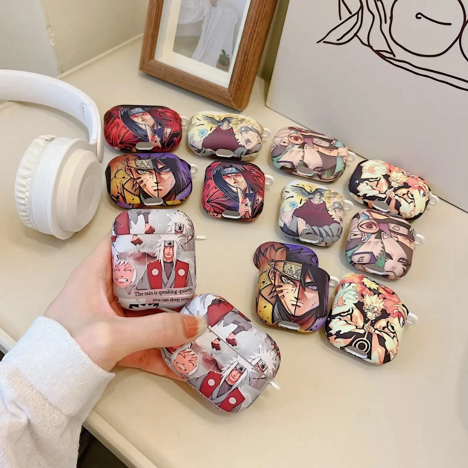 Naruto AirPod Case Protective Earphone Case Cover AirPods Case