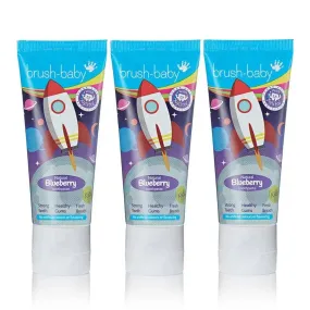 Natural Blueberry Kids Toothpaste - 3 Pack