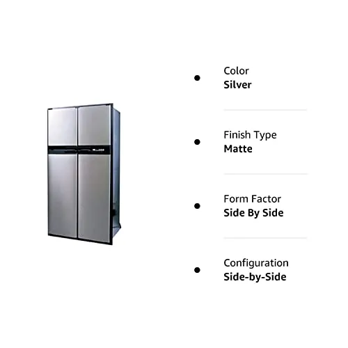 NORCOLD 1210IMSS - RV Refrigerator - 12 cu. ft. - 4-Door - Stainless Steel - Ice Maker