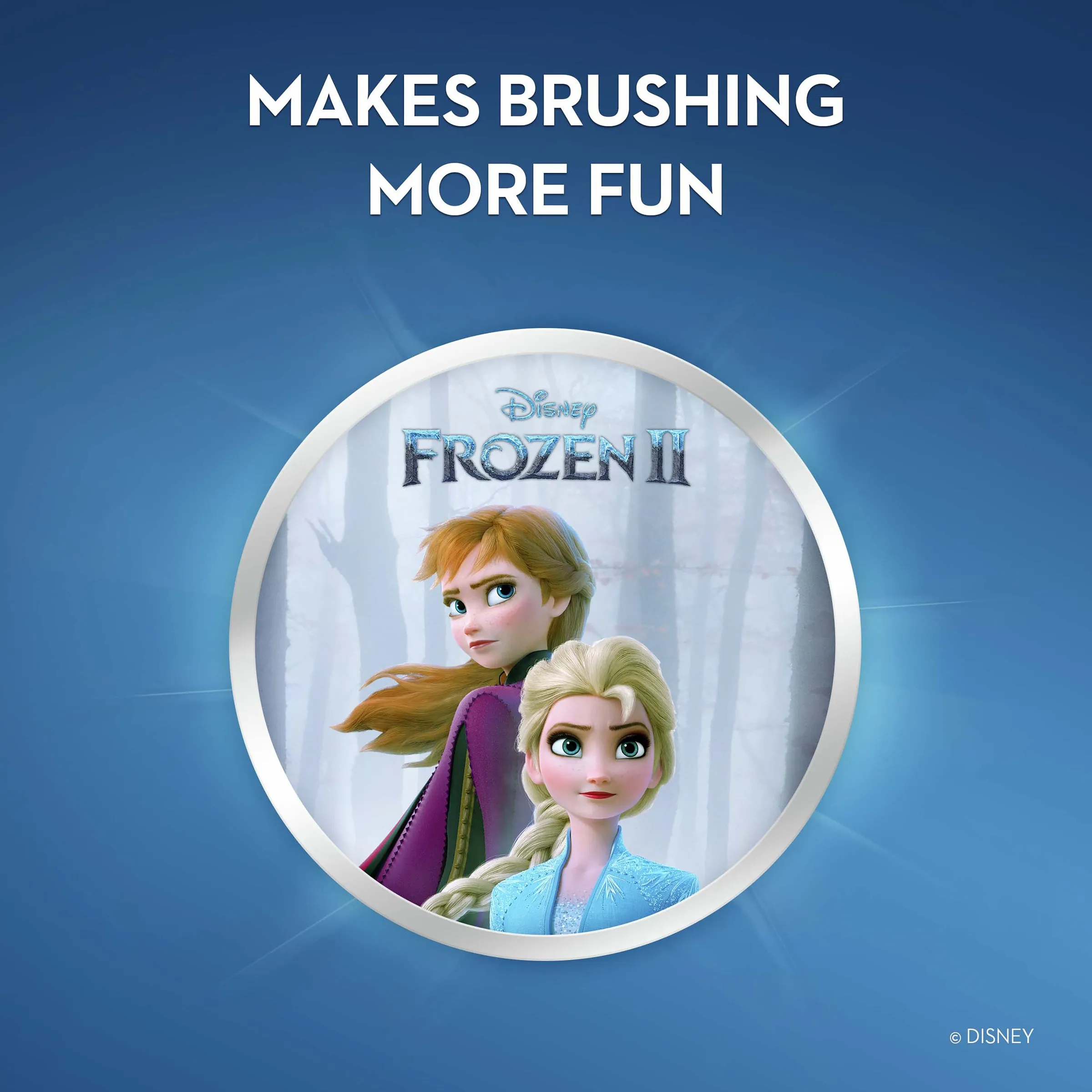 Oral-B Kids Frozen 3  Years Brush Head 2 Count