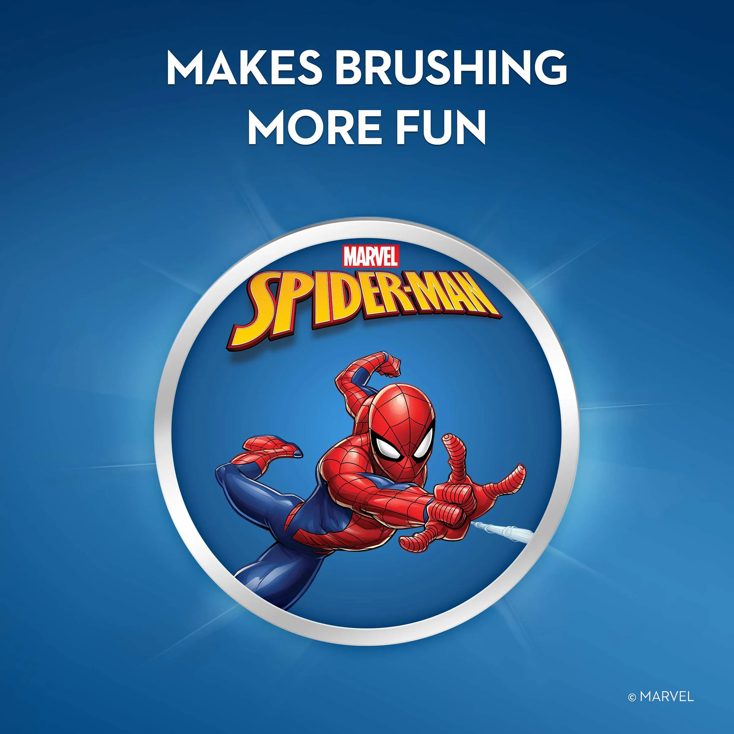 Oral-B Kids Spider-Man 3  Years Brush Head 2 Count