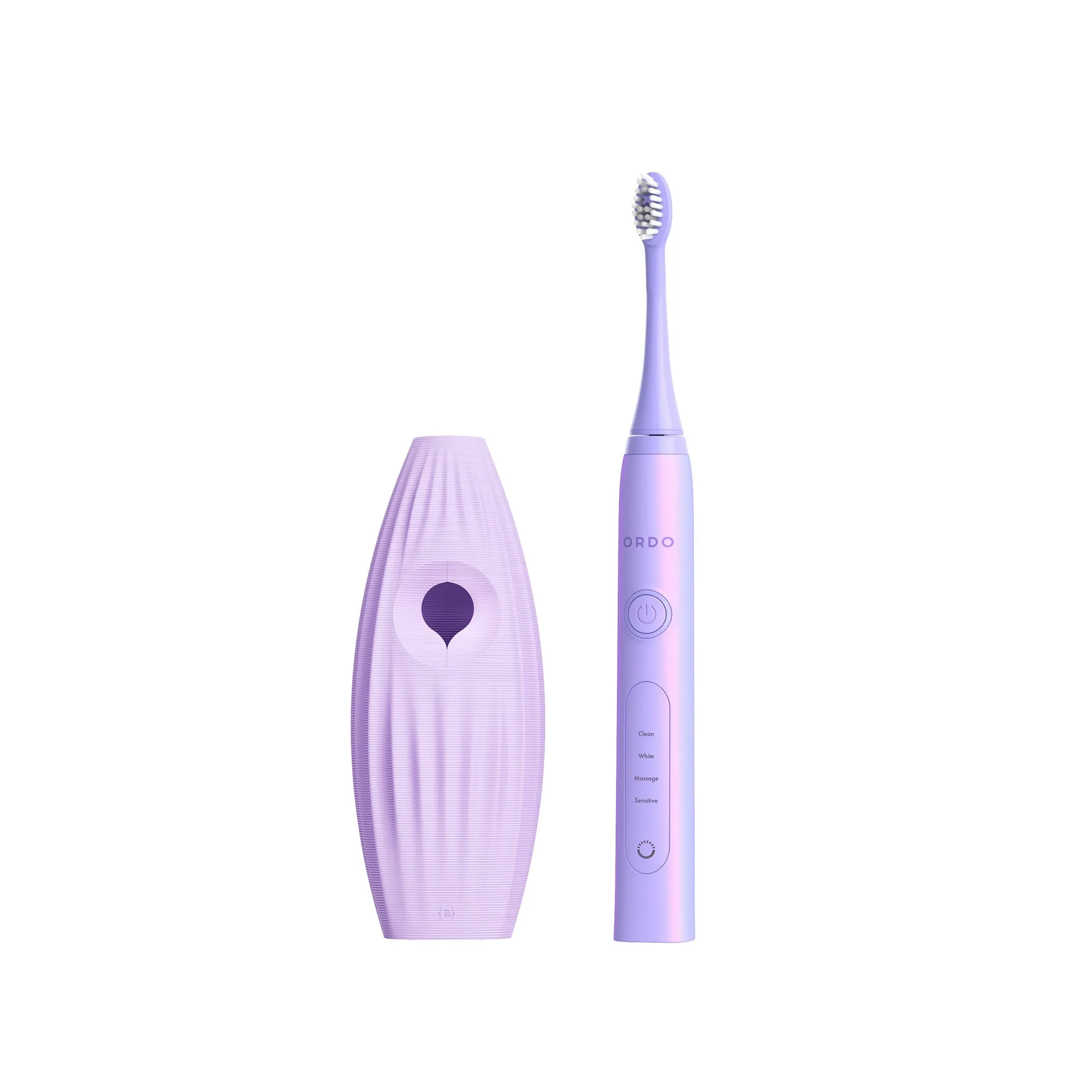 Ordo Sonic  Toothbrush & {access}ories Handle - Violet Hemispherical Large Vertical