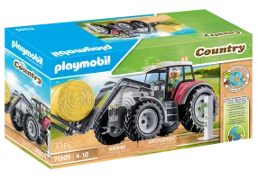 Playmobil Tractor With Accessories #71305