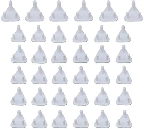 PROTOWARE Baby Safety Electric Socket Plug Cover Guards (Pack of 36)