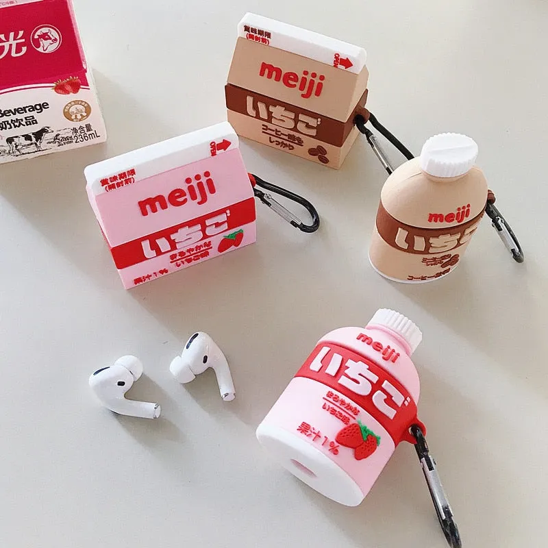 "MEIJI MILK" AIRPOD CASE