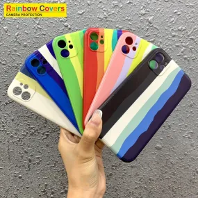 Rainbow Soft Print Case For Oppo