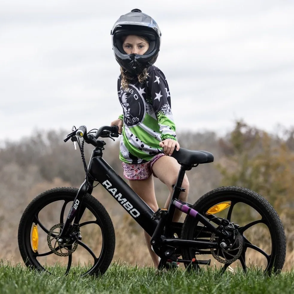 RAMBO| The TRAIL BREAKER 250W 20” Kids Electric Bike