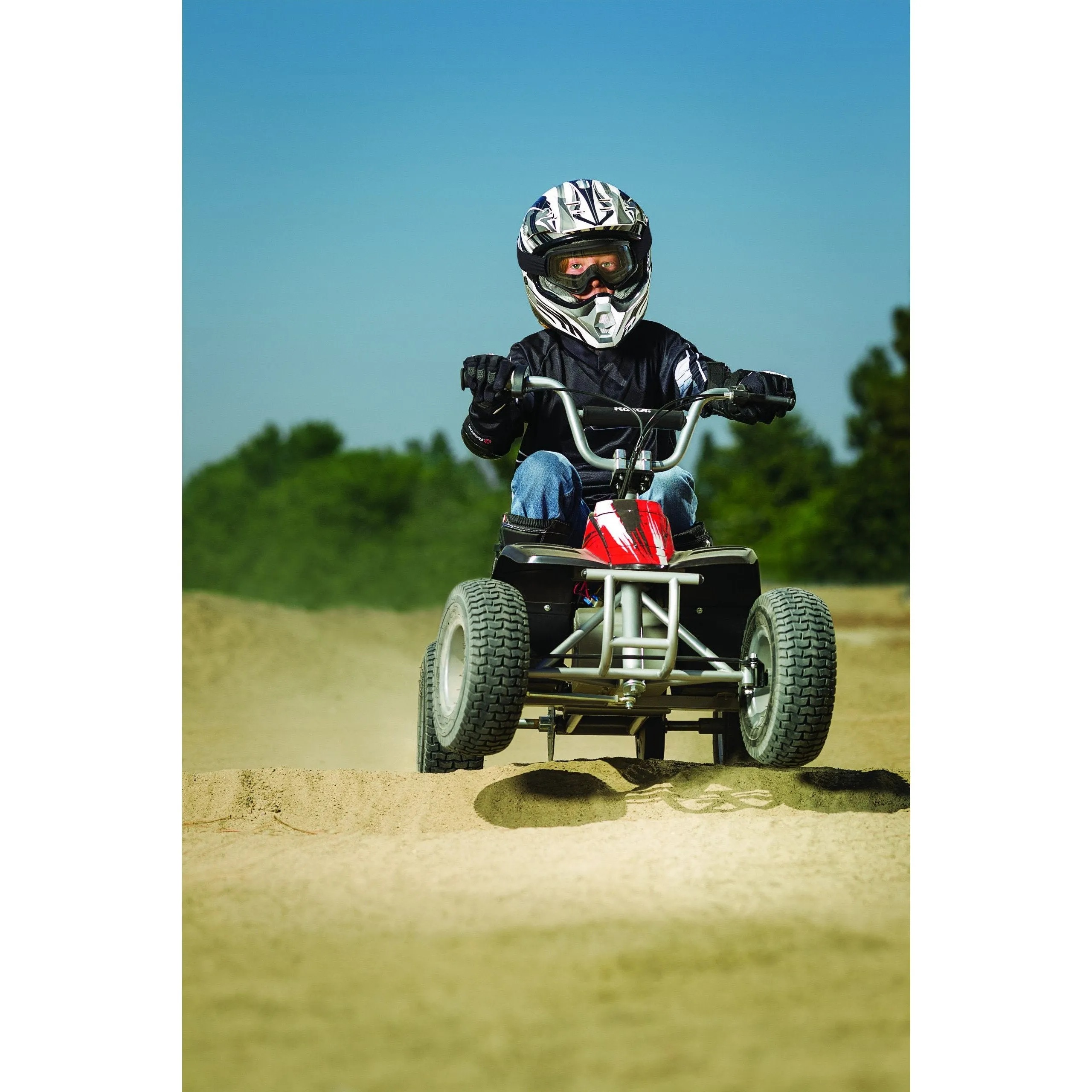 Razor Dirt Quad 24V Four-Wheeled Off-Road Kids Electric ATV