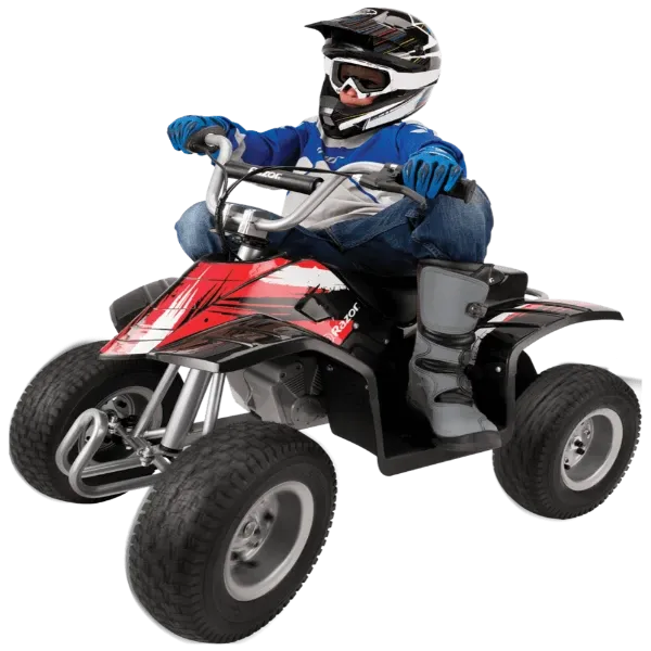 Razor Dirt Quad 24V Four-Wheeled Off-Road Kids Electric ATV