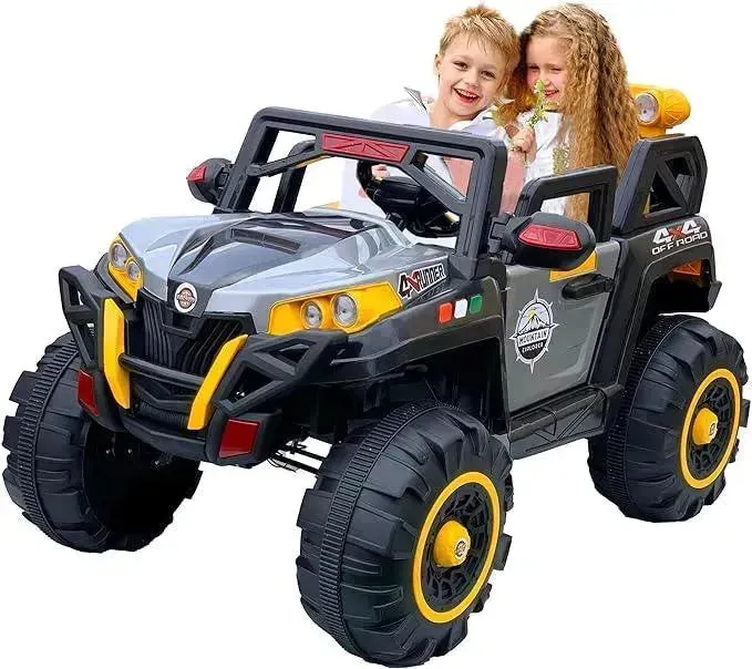 Rechargeable Battery Electric Steering 4x4 Kids Jeep