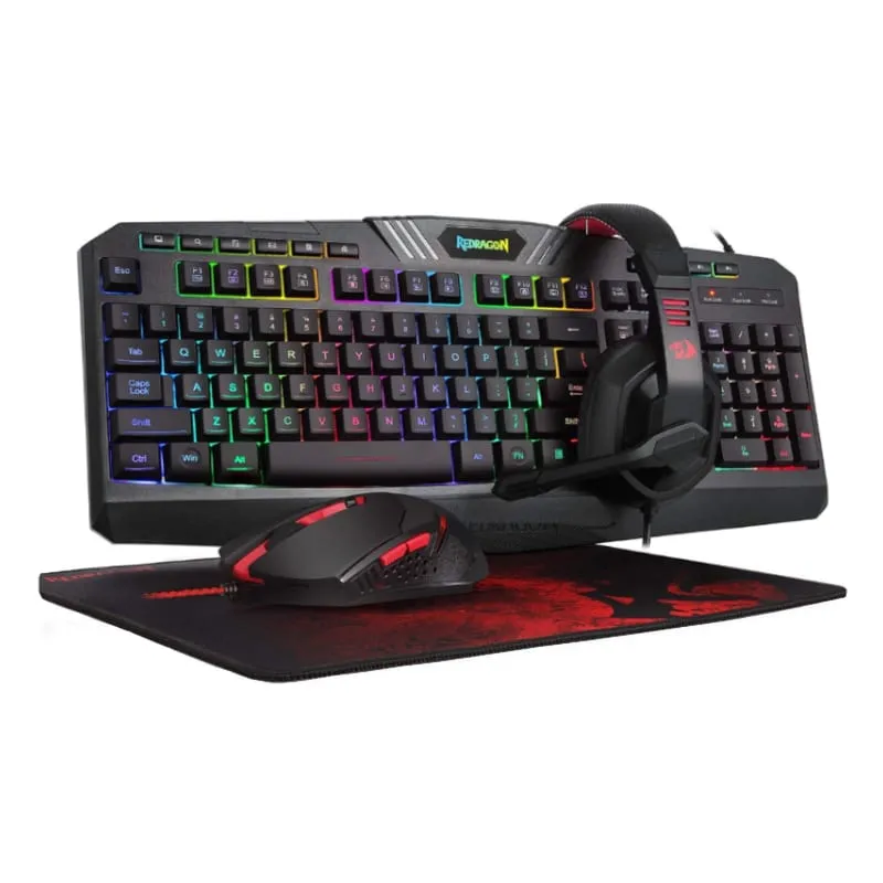 Redragon 4-in-1 RGB Gaming Combo