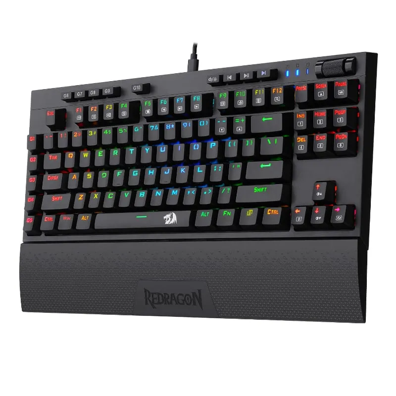 Redragon Vishnu Mechanical Wireless Gaming Keyboard - Black