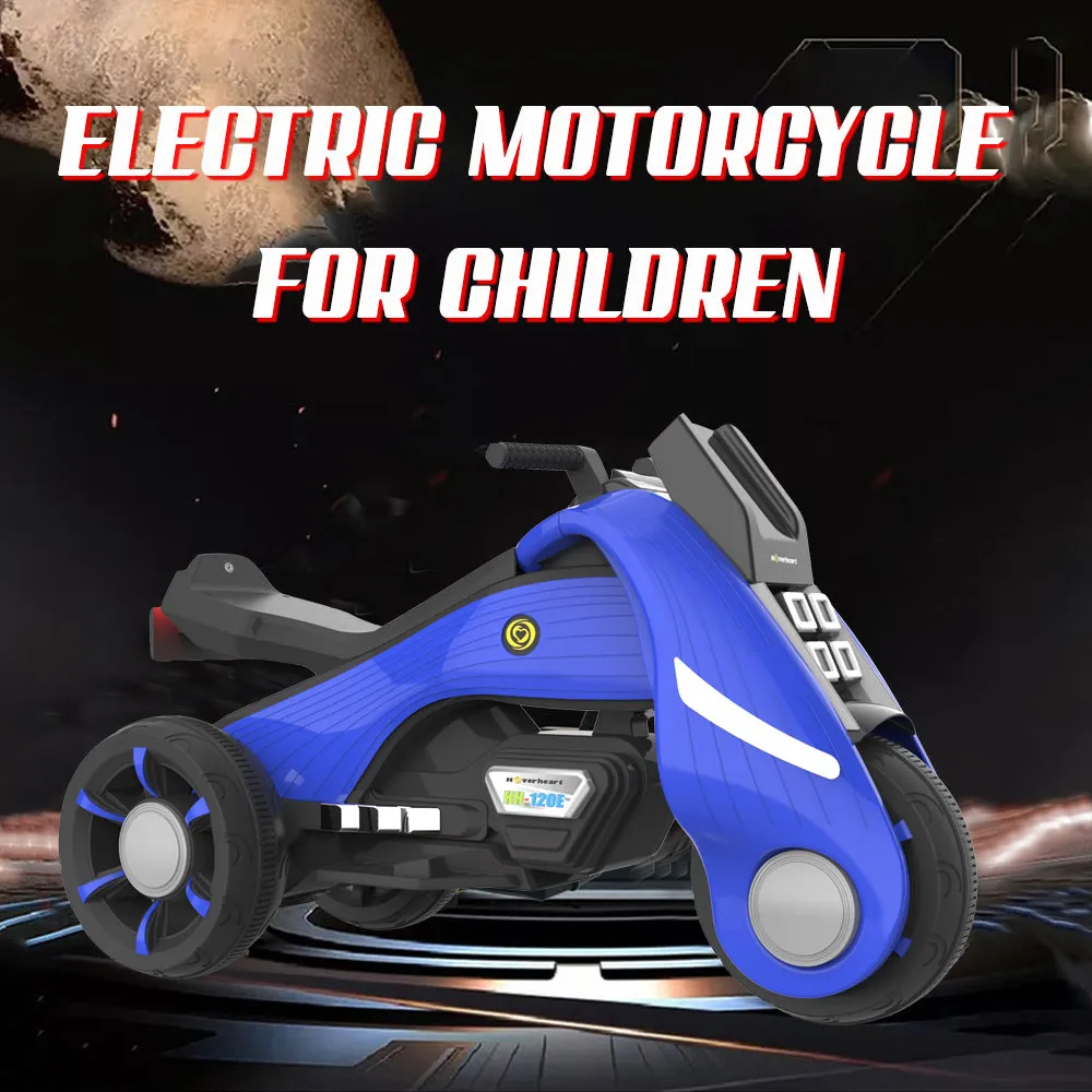 Ride-On Toy 6V/4.5Ah Front LED 3 Wheels Motorcycle Tricycle