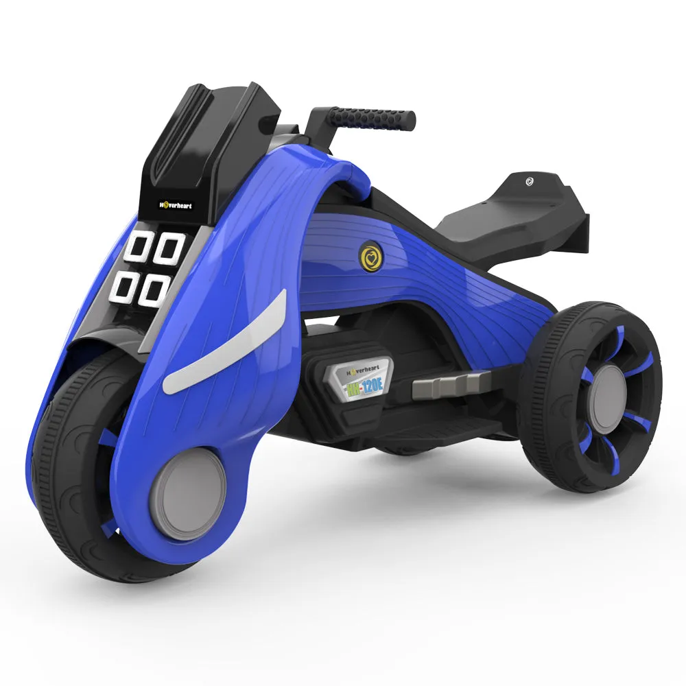 Ride-On Toy 6V/4.5Ah Front LED 3 Wheels Motorcycle Tricycle