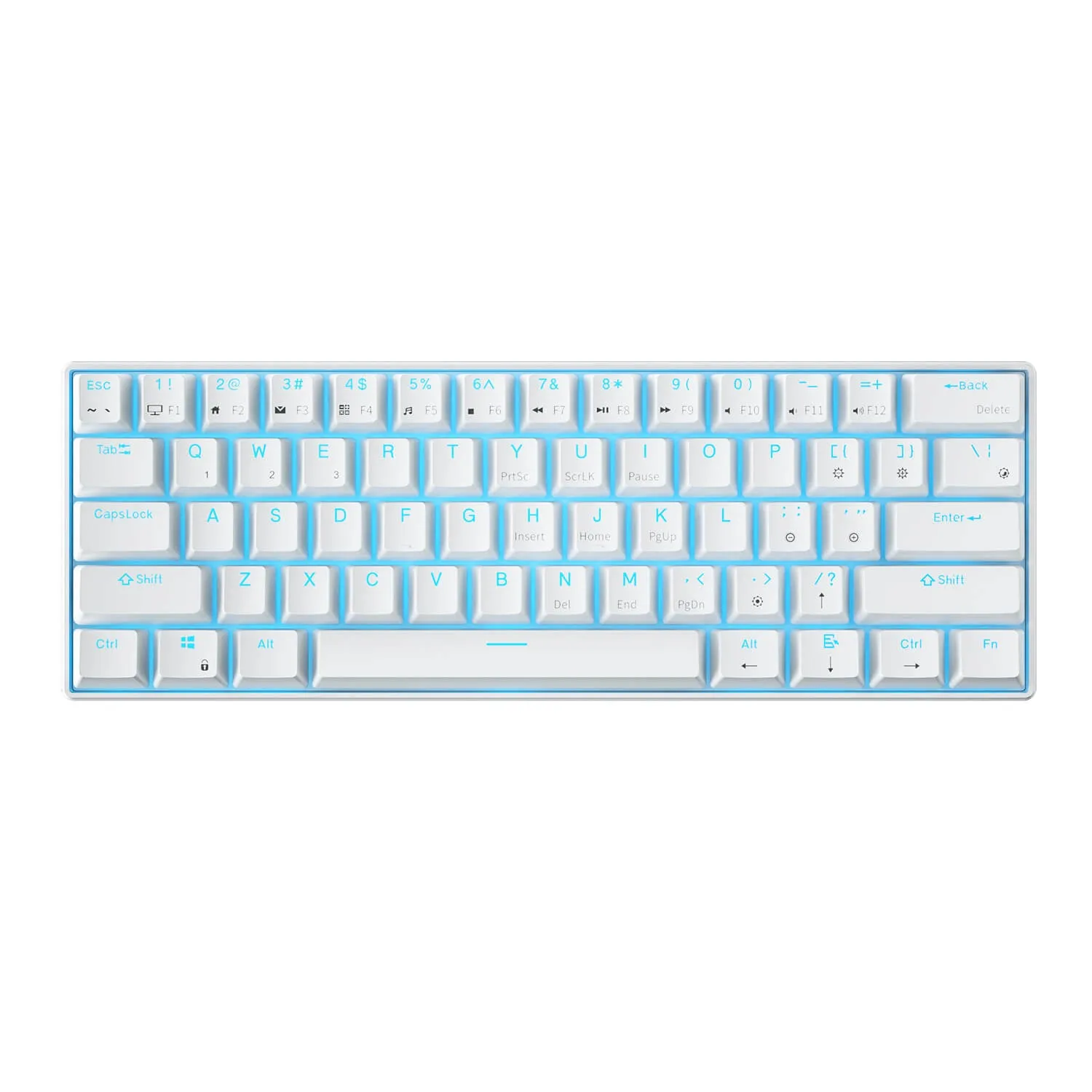 RK61 60% Wireless Mechanical Keyboard (Single Color Backlit)