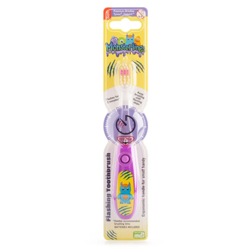 Roary Flashing Monsterling Toothbrush - 2 Min Timed Flashing