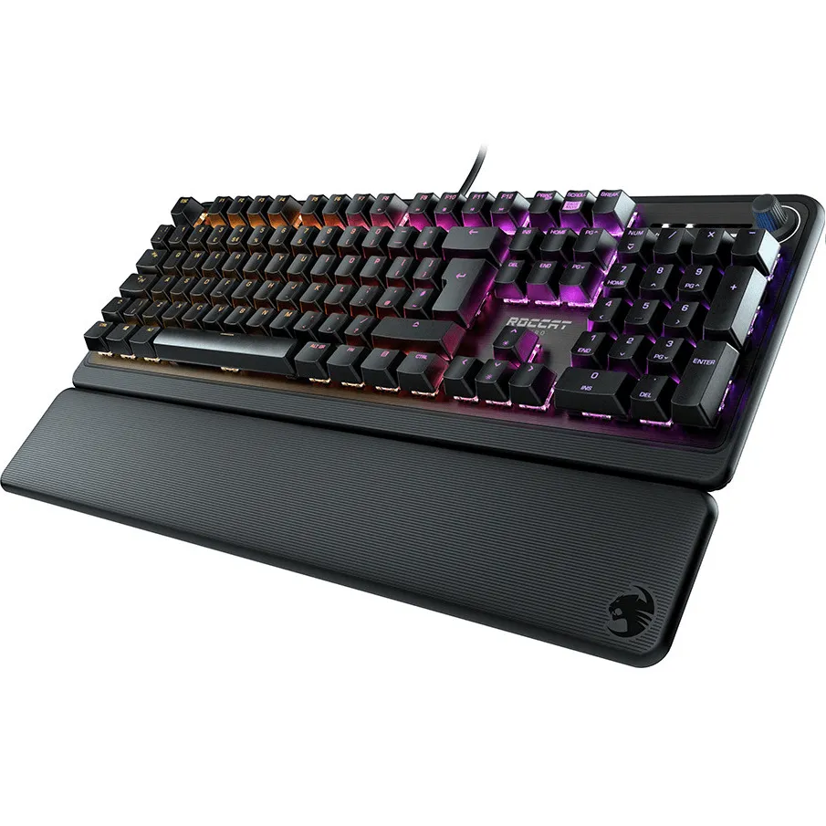 Roccat Pyro Mechanical RGB Gaming Keyboard Light Up Wired