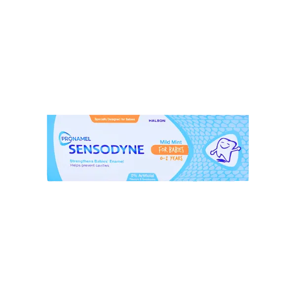 SENSODYNE MILD MINT TOOTHPASTE FOR BABIES 0-2 YEARS 50GM