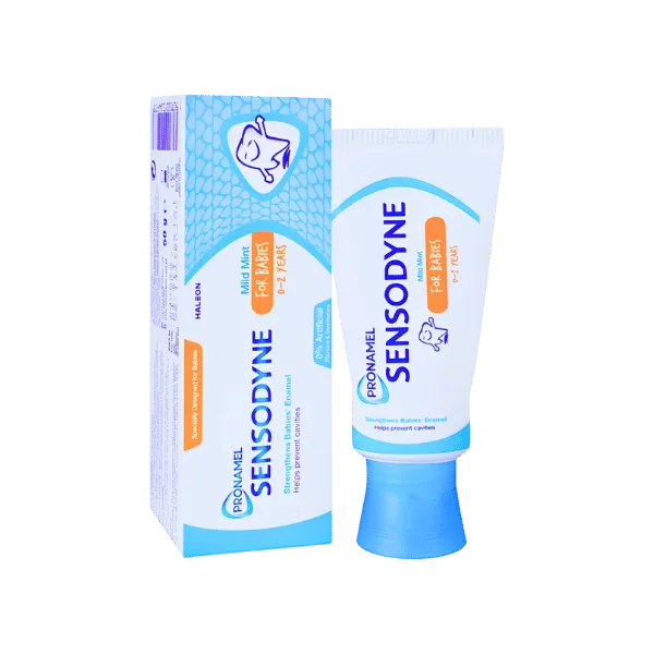 SENSODYNE MILD MINT TOOTHPASTE FOR BABIES 0-2 YEARS 50GM