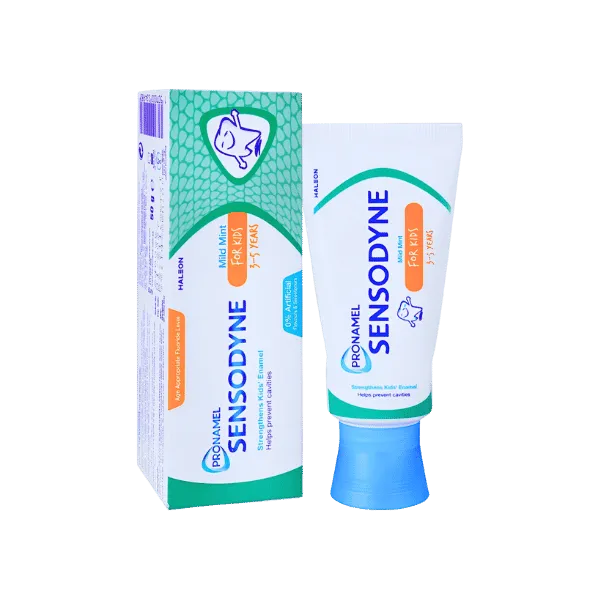 SENSODYNE MILD MINT TOOTHPASTE FOR KIDS 3-5 YEARS 50GM