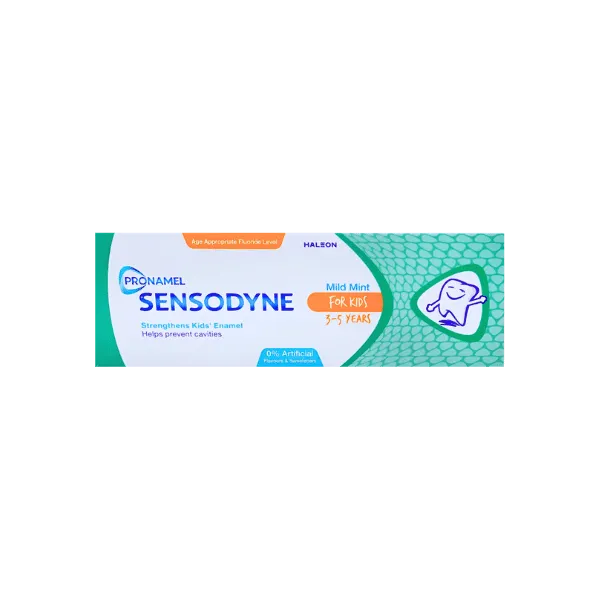 SENSODYNE MILD MINT TOOTHPASTE FOR KIDS 3-5 YEARS 50GM