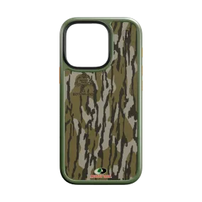 Shock-Absorbent MagSafe® Case for Apple iPhone 16 Pro | Mossy Oak | Bottom Lands | Fortitude Series