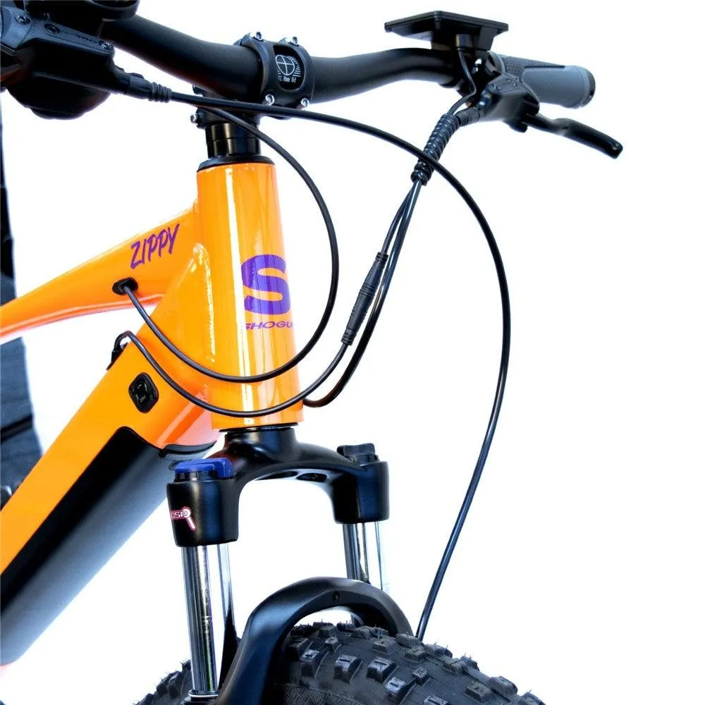 Shogun Zippy 24" Electric Bike - Orange