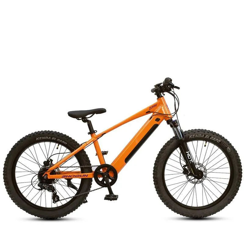 Shogun Zippy 24" Electric Bike - Orange