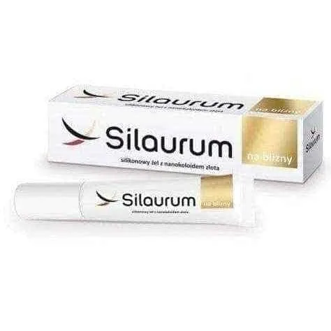 Silaurum silicone gel scar from nanokoloidami gold