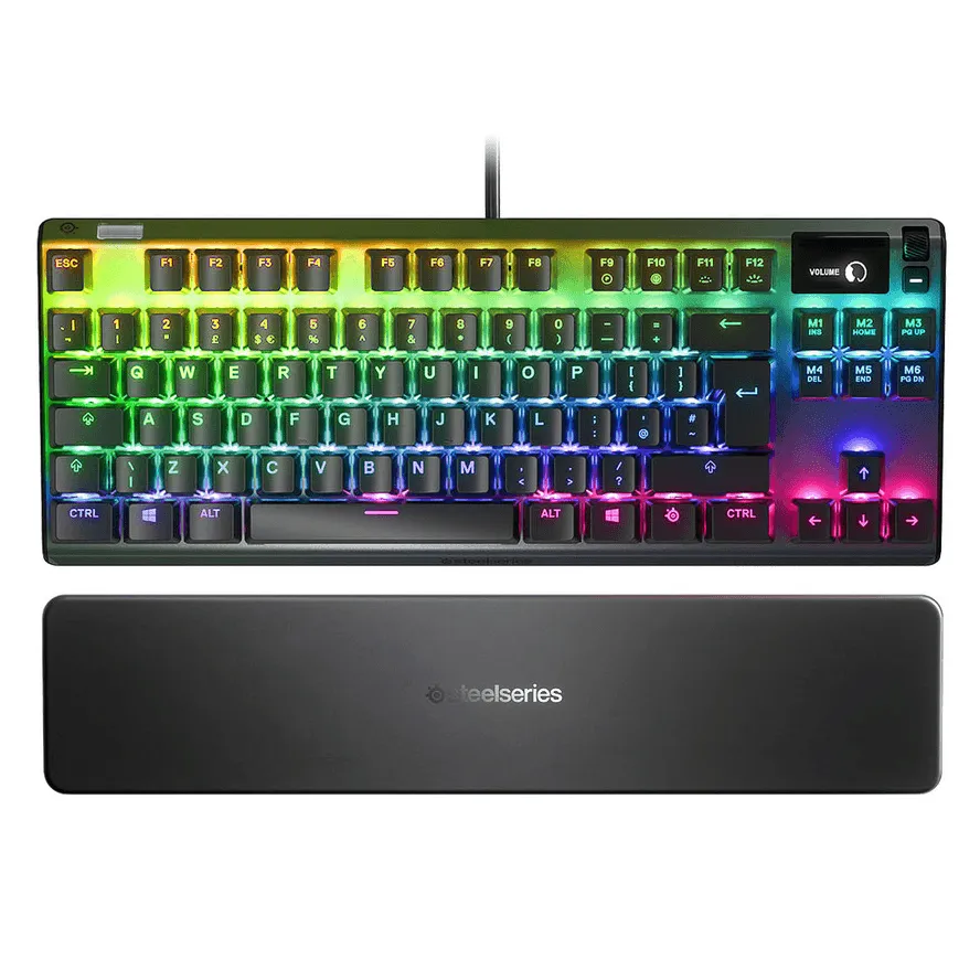 SteelSeries Apex 7 TKL Compact Gaming Keyboard RGB Linear Red Switch