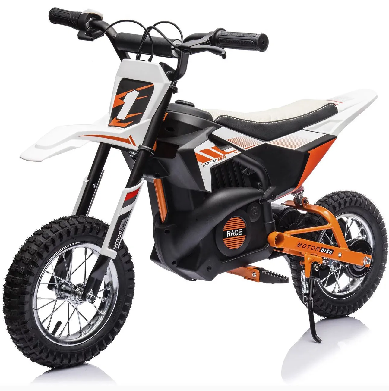 Super Cool 2025 Fast Off Road Electric 24V Kids Dirt Bike 1 Seater Upgraded 250W Motor | Up To 22 KPH | Leather Seat | Rubber Tires