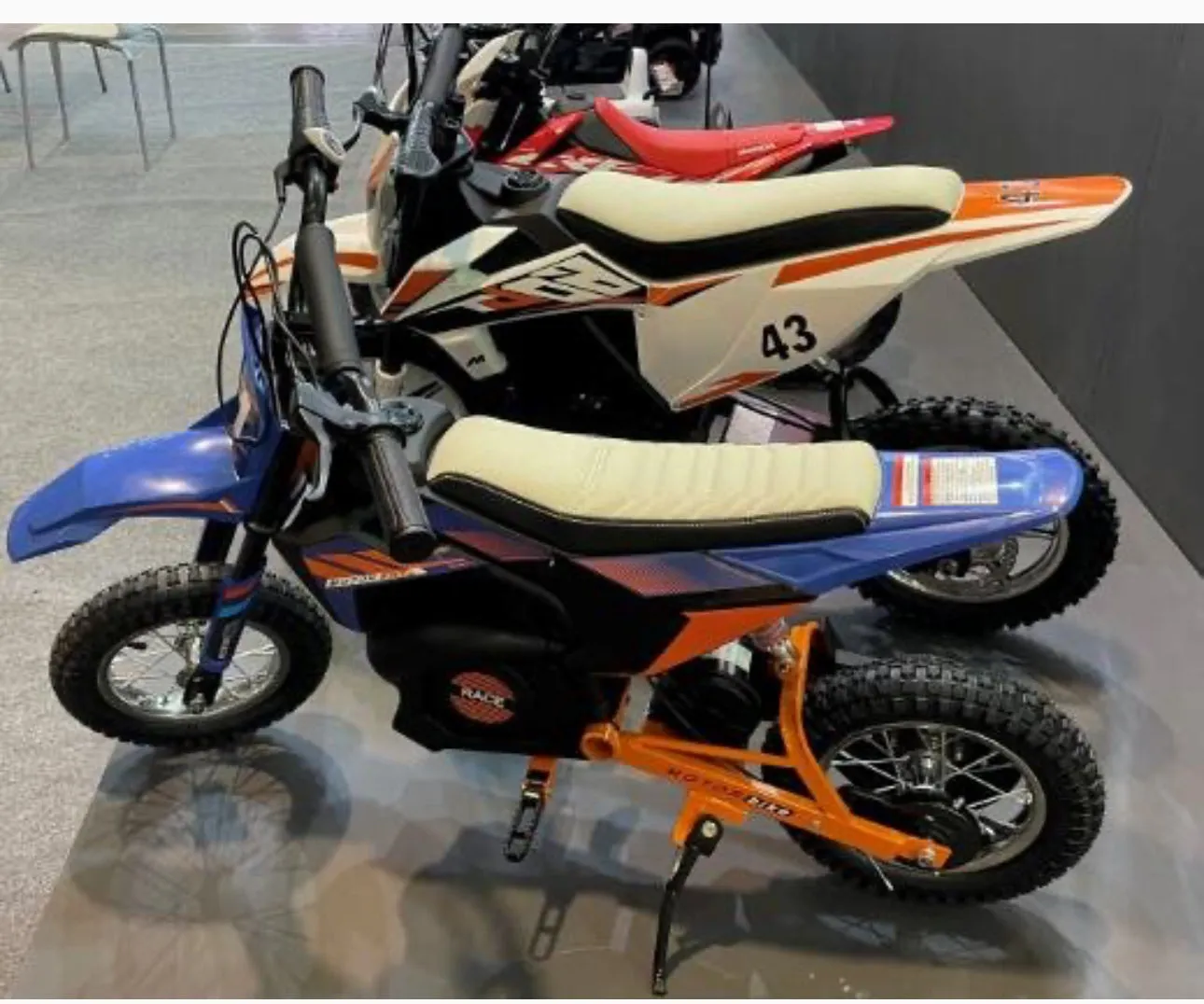 Super Cool 2025 Fast Off Road Electric 24V Kids Dirt Bike 1 Seater Upgraded 250W Motor | Up To 22 KPH | Leather Seat | Rubber Tires